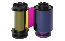 Комплект - полноцветная лента YMCK(500 оттисков) + Ретрансферная лента (500 оттисков) в Чите