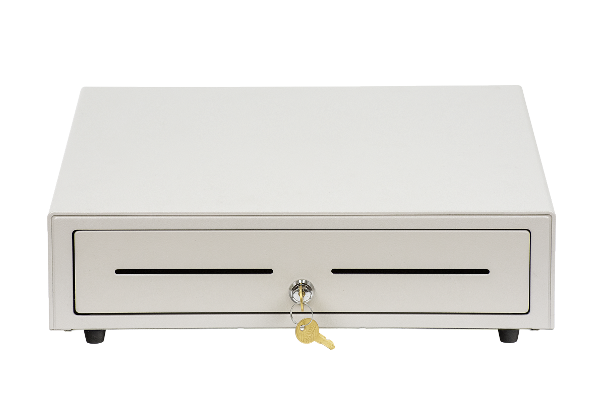 Денежный ящик АТОЛ CD-410-W белый, 410*415*100, 24V, для Штрих-ФР в Чите