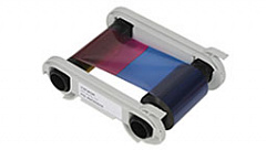 Полноцветная лента  (YMCKOK) для двусторонней печати на 200 оттисков с чистящим роликом в Чите