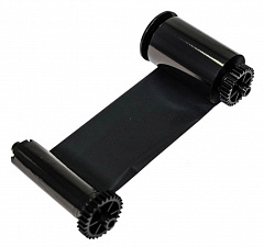 Черная смолянисто-восковая (Resin+Wax) лента (К) на 1200 оттисков с чистящим роликом в Чите